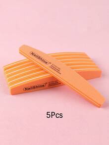 3 Piezas/5 Piezas/10 Piezas Limas de esponja para uñas, bloques de pulido de doble cara, herramientas de pulido de uñas, limas de conformado de uñas en forma de media luna, tiras de pulido, pulido de superficie de uñas, herramientas especializadas para dar forma a las uñas - Multicolor - Ver 16