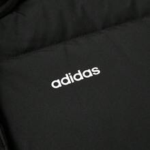 Adidas 阿迪達斯羽絨衣男女同款中性裝冬季新款長連帽羽絨服 - 黑色 - 查看 5