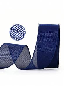 20 metri di nastro di iuta con bordo rinforzato - materiale in poliestere per confezioni regalo, fiocchi, corone e decorazioni per alberi di Natale - disponibile in diverse misure e colori, regalo per donne