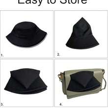 1 件，经典时尚女士休闲涤纶（聚酯纤维）渔夫帽 - 方便携带户外首选男士钓鱼帽，防风防晒，适合朋友、家人、亲戚的礼物和户外休闲、运动、钓鱼、度假旅行， - 彩色 - 查看 4
