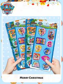 Paw Patrol 10pcs Paw Patrol Cartoon Stickers Shake Happy Water Stickers 3D Stickers Home Decoration Stickers The Best Holiday Gift For Good Friends, Party Atmosphere Decoration, Perfect Party Decoration, Home Decoration Ornaments, Perfect Room Decoration, Christmas Gifts, Valentine's Day, Ideal Friend Gifts Suitable For Birthday Celebrations, Souvenirs Women's Souvenir