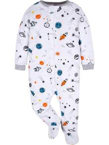 ¡RecomendadoGerber 2-Pack Sleep 'N Play Body con pies para niños y bebésbebés niñas¡Top de Temporada - Oso de peluche - Ver 7