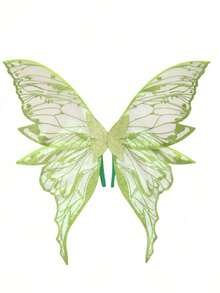 1 件成人和女孩适用的仙女翅膀，仙女翅膀，“欧根纱蝴蝶翅膀 - 适合角色扮演、派对，8 种颜色可选 - 彩色 - 查看 6