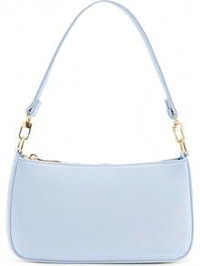Women's Shoulder Bag - Light Blue - View 10
