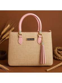 Lorena Vitoria Women's Crossbody Bag Side Bag - 淺粉色 - 查看 7