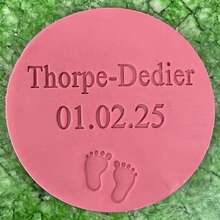 Customized Text Cake Decorations, DIY Cutting Molds, Frosting Cake Templates, Wedding Clay Fondant Embossing Tools, Name Cake Molds, Handmade Cookie Embossing Stamps