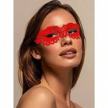 Soft & Skin-Friendly Black Lace Sexy Eye Mask Masquerade Mask, First Choice For Party & Gathering Halloween Valentine's Day - màu đen - Xem 6