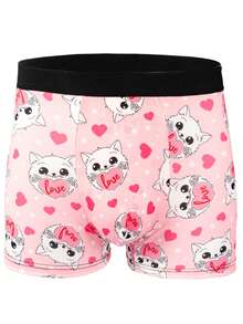 10pcs Men's Fashion Printed Briefs, Graffiti Design Comfortable Stretchy Boxer Briefs, Sports Shorts, Novelty Men's Underwear, Cycling Shorts - Multicolor - View 2