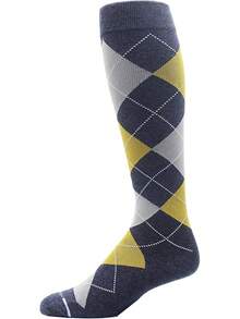 4 pares para hombre, Dr. Motion Athletic - Calcetines altos de compresión graduados para viajero. - Mcomp-sl11 - Ver 4