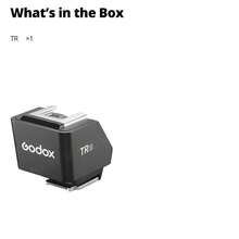 Godox Godox TR TTL Hot Shoe Riser Compatible With Canon E-TTL II Nikon I-TTL Fujifilm OM System TTL Systems For IT20 IT22 IT30PRO