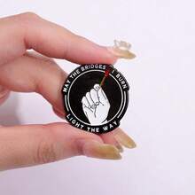 1 Miếng Đúng mốt Creative Họa tiết Hình học Thương hiệu Trâm cài , Nguyên tố hóa học Thiết kế , Tuyệt vời Phụ kiện Đối với Cái túi Hoặc Quần áo , Thích hợp Dành Cho Nam Và Nữ , Mặc hàng ngày - 1 - Xem 6