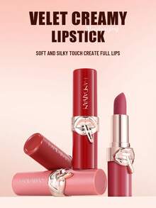 HANDAIYAN Velvet Cream Matte Lipstick, Nourishing Velvet Makeup Effect, Natural Long-Lasting Waterproof, Suitable For Halloween, Christmas Makeup, Parties, Vacations, Camping Trips, Daily Makeup, Holiday Gifts, Autumn/Winter Dorm Essential, Makeup Product, Face Painting, Cosmetics, Suitable For Women, Suitable For Birthday, Valentine's Day Gifts, Carnival Party Occasions, Best Color Choice For Y2K Fancy Fashion - 彩色 - 查看 7