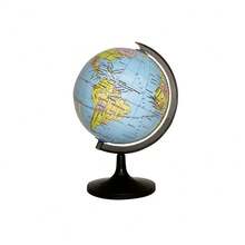 Decorative Plastic Globe World Map - 藍色 - 查看 3