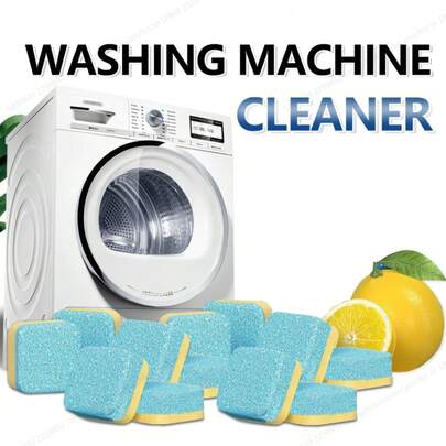 Lemon Scented Multi-Purpose Washing Machine Cleaner: Deep Cleans And Deodorizes For Front And Top Load Machines