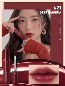 Rom&nd Romand JUICY LASTING TINT 保湿、不油腻、超亮唇彩，纯色，5.5g/0.19oz - 21 #DEEP SANGRIA - 查看 2