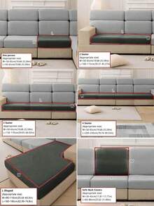 1/2/3/4pcs, Milk Silk, High Elasticity, Dust-Proof, Sun-Proof, Scratch-Proof, Sofa Cushion Cover, Sofa Head Suitable For Home Decoration In Living Rooms, Bedrooms, Hotels, Etc