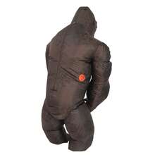 充气大猩猩服装，适合身高1.5-2米，可用于派对、表演、卡通人物、角色扮演、趣味充气外星人、相扑、芭蕾舞、小丑服装、派对礼服等。