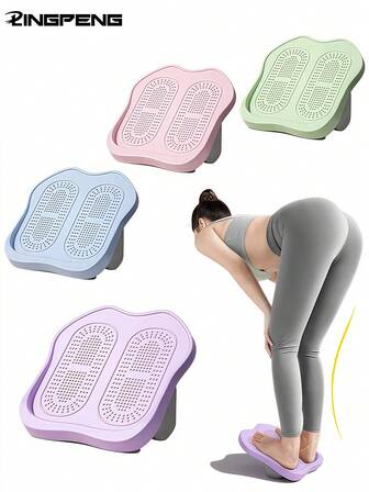 1pc Adjustable Folding Leg Stretcher Board, Suitable For Yoga, Pilates, Gym, Home Workout