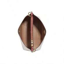 Coach COACH Women's Mollie 22 Bucket Bag Heart Print With Detachable Strap Convertible Crossbody Shoulder Handheld Small Size Chalk White CA249