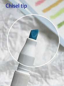 15色荧光笔套装,软性水性双头马克笔,马克笔,钢笔,绘画,笔记本,日记本,学生文具,办公用品,返校季(款式随机) - 彩色 - 查看 5