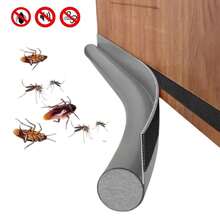 Vmingo Tira Guardapolvo Puerta Impermeable Adhesivo Burlete Aislar. - Gris - Ver 11