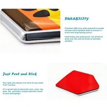 Bear - Calcomanas de bandera de la hermandad para coche, accesorios de coche LGBTQIA, calcomanas de bandera de escudo chapado en cromo, para coches, camiones, vehculos, 2 unidades - Orgullo de oso - Ver 3