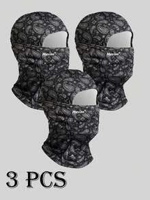 Musion 1 buc. Balaclava originală pentru călărie, imprimeu la modă, mască de față pentru ciclism, sport în aer liber, bandană, alpinism, alergare, drumeții, bentiță, eșarfă