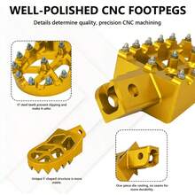 Motorcycle Footpeg Modification Tool - Suitable For Stomp, Explorer, SDG Models And More, Enhances Traction, Rides Comfortably