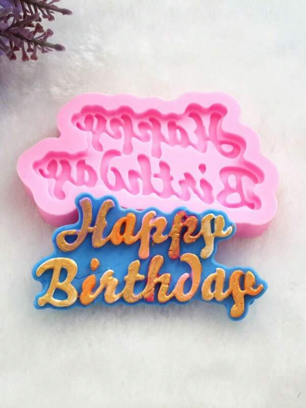 1pc New Christmas Grey 3-Leaf Silicone Mold, DIY Handcraft Leaf Shaped Gift, Birthday & Holiday Home Decor Accessory