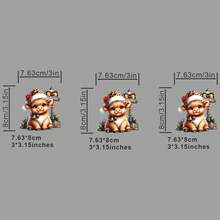 3 قطع/3 قطع/4 قطع من ملصقات الأزياء المطبوعة بنمط النمر والبقرة الجبلية للقبعات والملابس والحقائب والوسائد والقبعات البيسبول وغيرها، قابلة للغسل والنقل الحراري على قمصان النساء والرجال