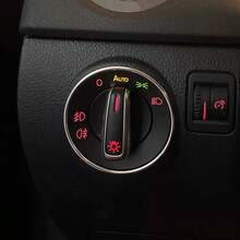 铝合金时尚自动大灯开关装饰件适用于帕萨特、捷达CC、途观L - 彩色 - 查看 5