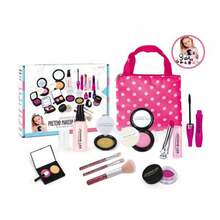 1 Set Children's Makeup Toy Set, Girls Stage Performance Simulation Model, Girls Role Play Toy, Children's Pretend Play Fake Makeup Toy Set, Parent-Child Interaction Birthday Gift, Model Toy Not For Real Use