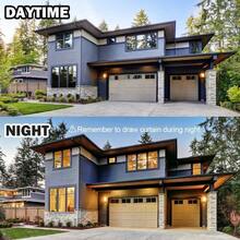 Window Film One Way Mirror Film Daytime Privacy Static NonAdhesive Decorative Heat Control Anti UV Window Tint For Home And Office Black Silver 6 Mil 17.7 Inch X 6.5 Feet