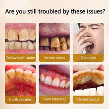 Pasta de dientes de té blanco y menta, limpieza profunda y suave, elimina manchas y blanquea los dientes, mejora el mal aliento para una frescura duradera