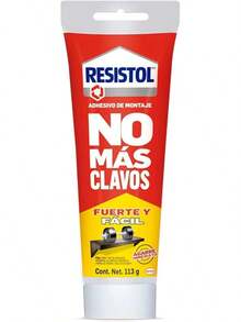 Adhesivo Resistol Blanco Fuerte Sin Clavos Para Madera Metal Cerámica 1x113g - Adhesivo fuerte - Ver 2