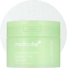 Medicube Exosome CICA Tea Tree Calming Toner Pads For Sensitive Skin With Centella Asiatica Help Reduce Redness & Breakouts. Low-Irritating & Hydrating Daily Care, Korean Skincare, Vegan (100 Pads) - Miếng dán Exosome Cica Padsㅡ100 miếng (Gói 1 miếng) - Xem 4