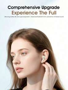 PHILIPS 飞利浦新款蓝牙 6.0 无线耳塞 TAT1420 高保真音质 半入耳式设计 降噪 游戏运动 适用于小米苹果手机 - 黑色 - 查看 2