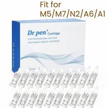 Dr.Pen H3 型号微针笔替换头，正品一次性微针针头，兼容电动微针滚轮 H3/H5/M5/M7/M7S/M8/M8S/A1/A6/A10，是母亲节、妇女节、护士节、生日、返校季、节日礼物、居家护肤的理想之选。 - 彩色 - 查看 6