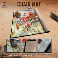 Gielinor Map Mouse Pad – Desk Mat With Fantasy World Map, Gamer Gift, Vintage RPG Decor, OSRS Setup Mat - Rectangle - View 6