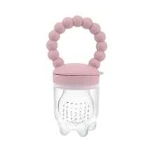 1pc Baby Fruit Feeder, Beaded Design, Easy For Infants To Eat Fruits & Veggies, Soft Silicone Teether - Multicolor - View 12