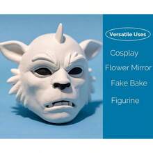 White Modeling Foam Clay Lite - 500 Grams, Squishy, Soft, Dry - Flower Mirror, Cosplay, Bake, Slime Supplies - 1.1 Lbs