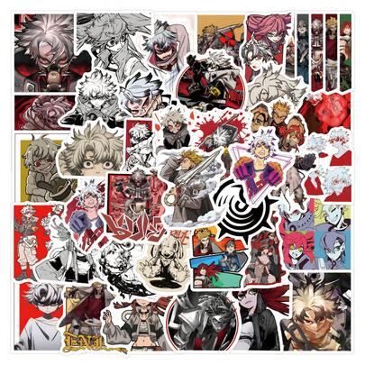 Cartoon Anime GACHIAKUTA Stickers, For Decorating Stationery, Water Cups, Luggage, Skateboards, Guitars