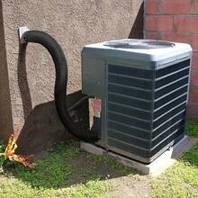 Klimaanlage Lüftungskanal Schutzabdeckung, Sonnenschutz und hitzebeständige Lüftungskanal Schutzabdeckung, 3-Schichten Schutzdesign, flexible Schutzabdeckung geeignet für den Außenbereich