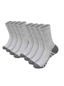 60pcs/50pcs Comfortable Sports Tennis Socks For Men, Suitable For Outdoor And Casual Wear, All Season, White Antibacterial Odor-Resistant Moisture-Wicking Athletic Socks, Thick And Comfortable For Daily Wear, Unisex Casual Socks, Cute Socks, Girls Socks, Autumn/Winter & Spring/Autumn, Mesh Details, Channeling Design, Moisture-Wicking, Soft And Smooth, Suitable For Holidays, Sports, Casual, Business And Daily Wear, Can Be Worn Year-Round, 40pcs/30pcs/24pcs/20pcs/16pcs/12pcs/10pcs/8pcs/6pcs/4pcs/2pcs - 彩色 - 查看 32