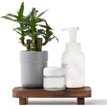 Wood Risers Decor Display, Bathroom Counter Sink Decor, Dish Soap Tray Wood Tray Kitchen Counter, Small Wooden Soap Stand, Wood Soap Pedestal, Soap Dispenser Stand Modern Farmhouse