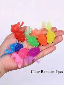 6pcs/Set Interactive Cat Toys - Colorful, Plastic Cat Teaser Toys, Endless Fun & Exercise, Random Colors - Multicolor - View 12