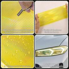 - Pelcula de proteccin de tinte hexagonal para faros delanteros u2013 12x 60 pulgadas de panal para faros traseros de vinilo para luces antiniebla autoadhesivas negro - 12 pulgadas x 60 pulgadas + Panal negro sigiloso - Ver 7