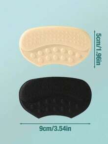 5 pares de protectores de tacón para mujeres, previenen el desgaste y el deterioro del tacón del zapato. Diseño con adhesivo en la parte posterior con una fuerte adherencia que no daña los zapatos. Adecuado para ajustar el tamaño del zapato. Accesorios de zapato desechables.