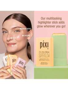 Pixi GlidedGold 高光棒，滋润乳霜质地，细腻珠光，柔滑滋养，打造自然光泽，呈现水光肌效果，多种色号可选，精准提亮，妆前打底，日常通勤必备，19克/0.6盎司 - GlidedGold - 查看 5