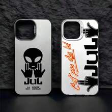 Omerta 47, Omerta 47 IPhone Case Rapper JuL It's Not Funny Phone Case For IPhone 16 15 14 13 12 11 Pro Max X XR XSMAX 8 7 Plus Candy Matte Shockproof Cover - Đen-2G581 - Xem 4